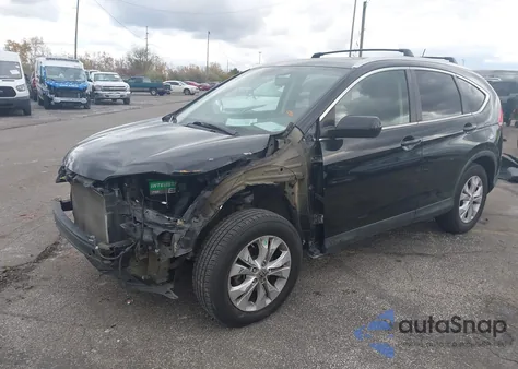 2013 Honda Cr-V Ex-L from USA, damaged, VIN 5J6RM4H72DL006403